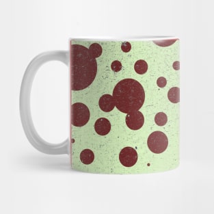 Ceramic Tile Dot Pattern Mug